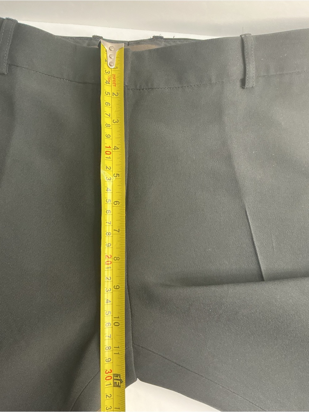 Louis Vuitton Uniformes straight leg  Dress Pants Black Trousers 42 careerwear - Picture 9 of 9